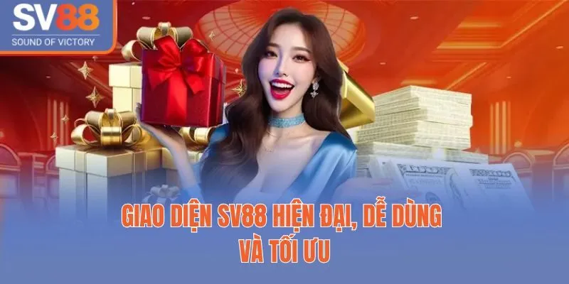 sv88 9 Giao diện Sv88 hiện đại, dễ dùng và tối ưu
